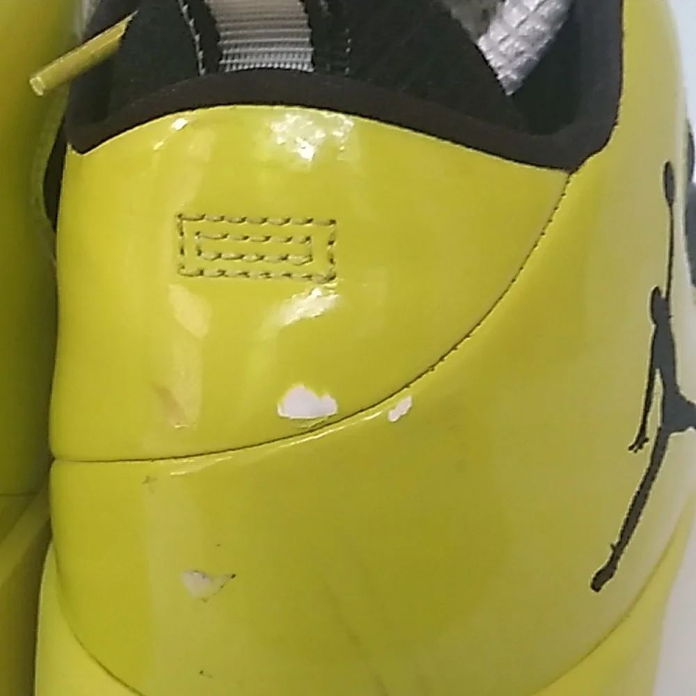Air Jordan Basketball Shoes High-Top Athletic Sneakers Black Yellow Performance‎